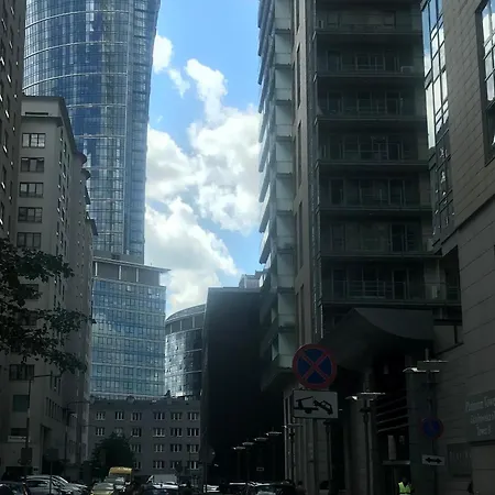 Platinum Towers With Parking Apartman Varsó